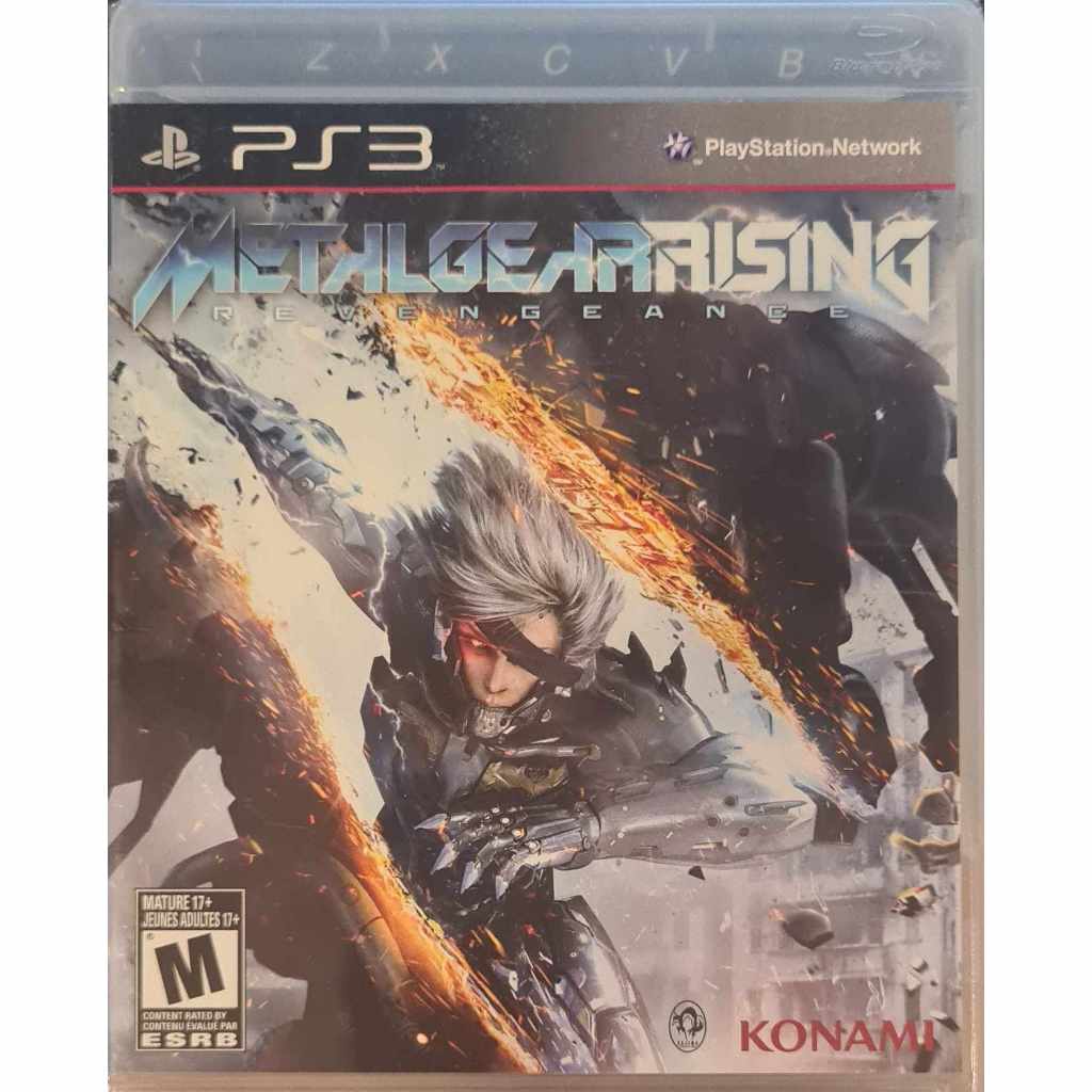 Metal Gear Rising Revengeance Ps3 - Original Mídia Física (Lacrado)