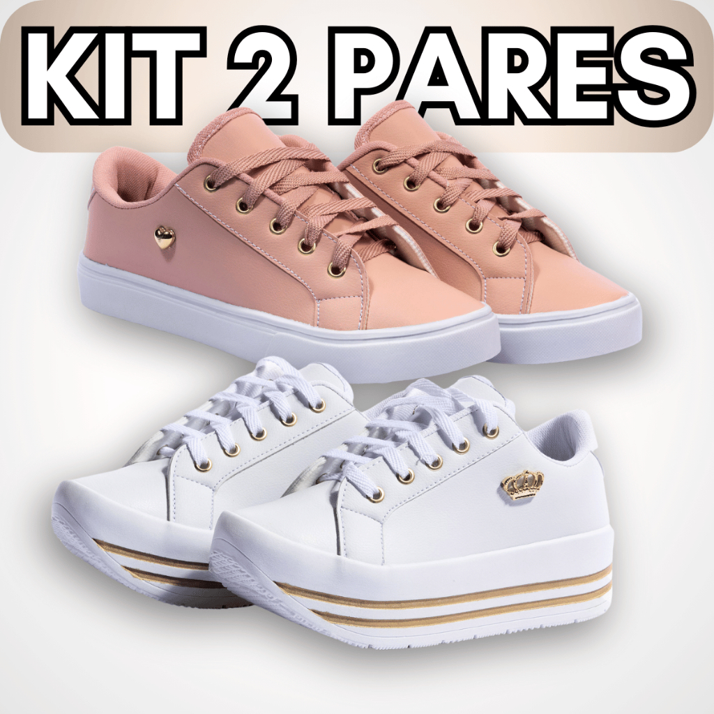 Sapatênis Plataforma em Oferta Shopee 2025