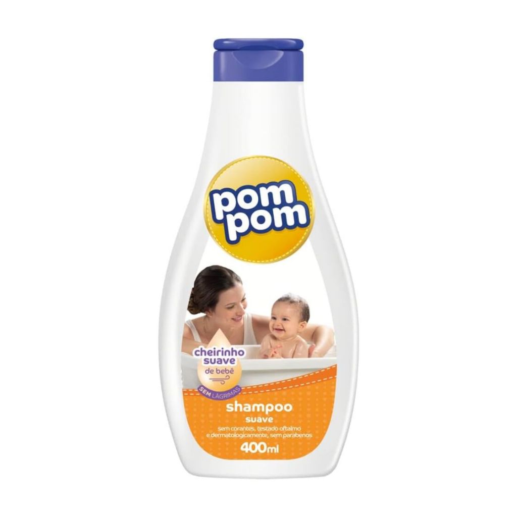 Shampoo Infantil Pom Pom Suave 400ml em Oferta na Shopee