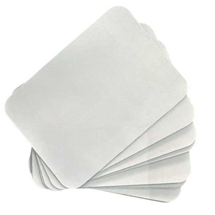 Mouse Pad Retangular Branco Para Sublimação (10 Unidades)