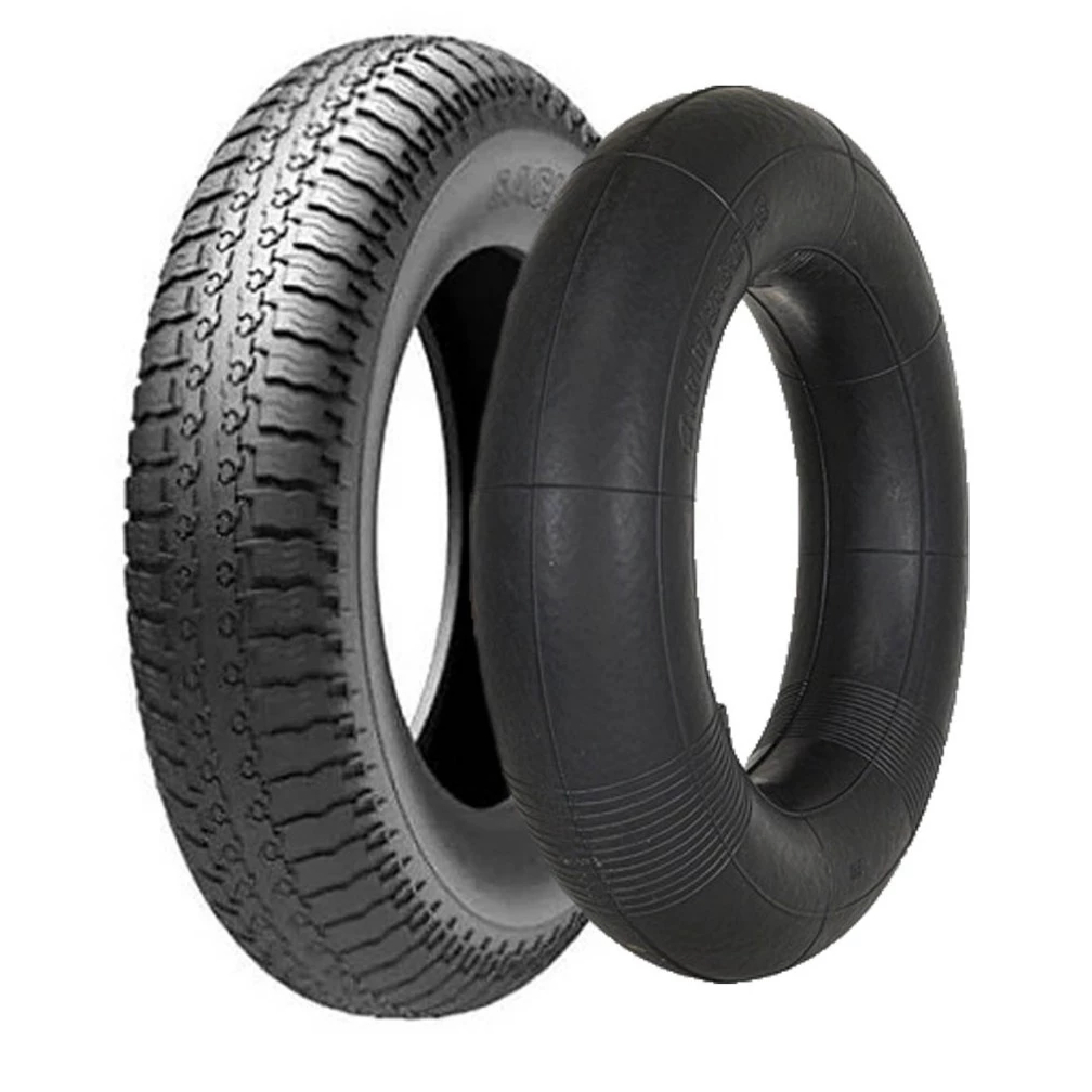 Pneu 2 Lonas E Câmera De Ar Para Carrinho De Mão (Kit pneu+camara) Carrinho de pedreiro