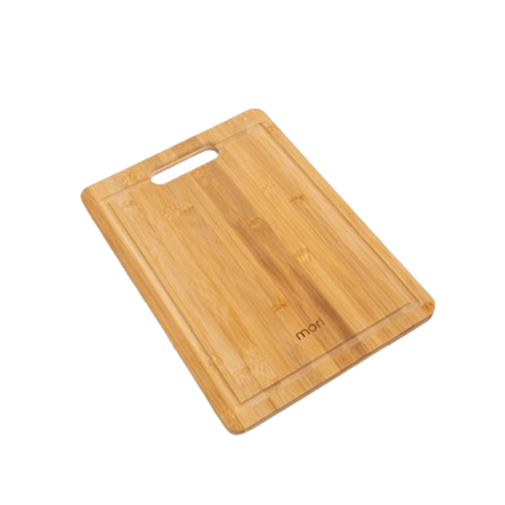 Tábua Retangular De Bambu Para Corte Alimento Mori em Oferta na Shopee