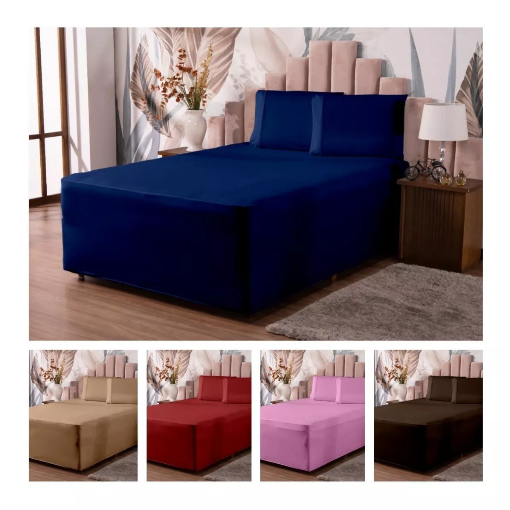 CAPA LUVA COLCHÃO EM MALHA GEL + FRONHAS