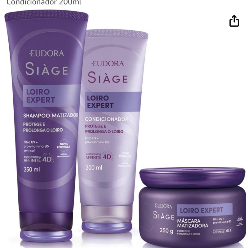 Máscara Capilar Matizadora Siàge Loiro Expert 250g Promoção !