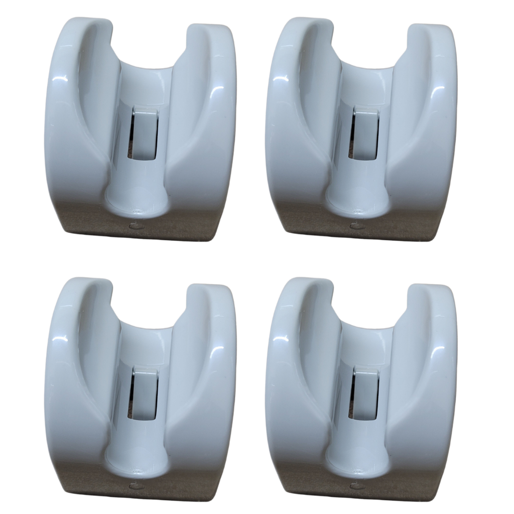 KIT 4 SUPORTE APOIO COM LINGUETA ACIONAMENTO SYNCRUS GNATUS / SAEVO / DABI / D700 em Oferta na Shopee