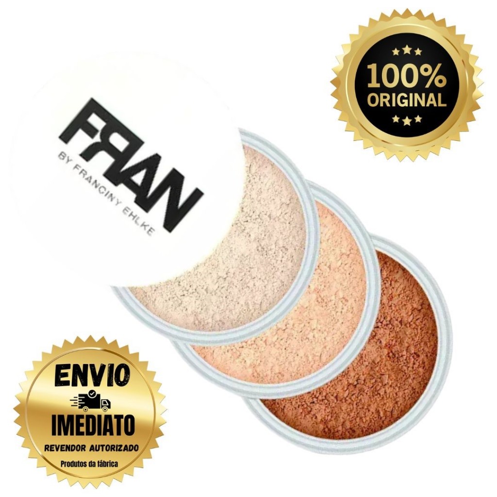 PÓ FACIAL SOLTO PLUSH FRAN BY FRANCINY EHLKE