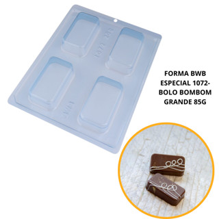 1~4 Forma BWB Com Silicone (3 partes) P Choco Cód. 1072 - Bolo Bombom Grande 85g.Para Festas Trufas, em Oferta na Shopee