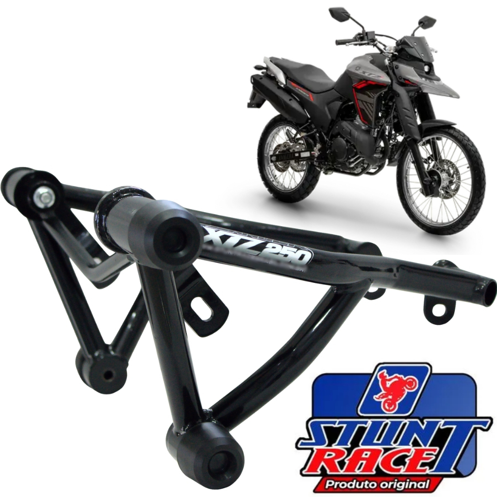 Protetor Stunt Race XTZ 250 LANDER YAMAHA 2025 EM DIANTE Slider Proteção mata cachorro motor e carenagem