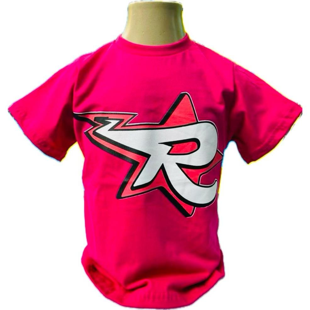 Camiseta camisa blusa infantil os rosa Emilly Vick 100% algodão presente infantil juvenil youtuber