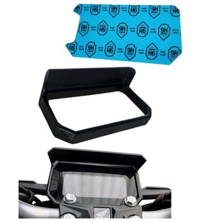 Película e Moldura Protetor Painel Tela Moto Cb 300 Twister Com ou Sem Quebra Sol Proteção Painel Acabamento Plástico em Oferta na Shopee