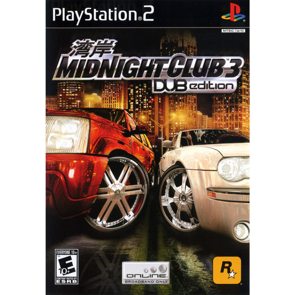 Jogo Midnight Club 3 DUB Edition PS2