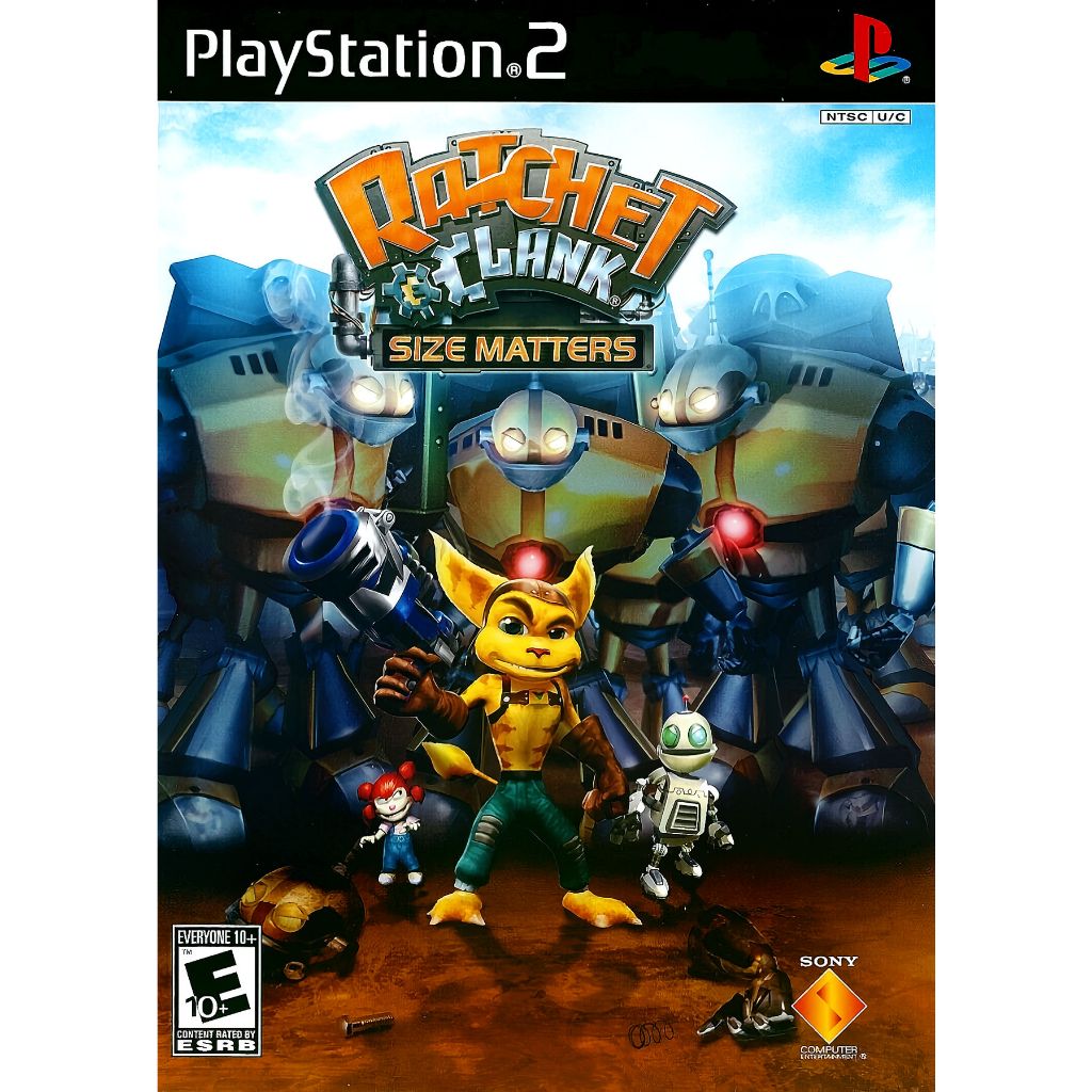 Jogo Ratchet e Clank Size Matters  PS2