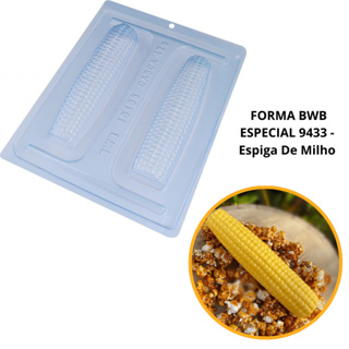 1~4 formas bwb com silicone (3 partes) cod 10198 - Espiga de Milho festa junina em Oferta na Shopee