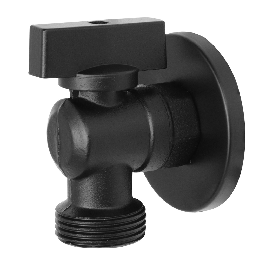 Registro Multiuso para Máquina de Lavar e Tanque – Metal Preto em Oferta na Shopee