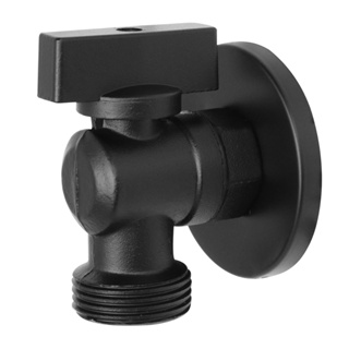 Registro Multiuso para Máquina de Lavar e Tanque – Metal Preto em Oferta na Shopee