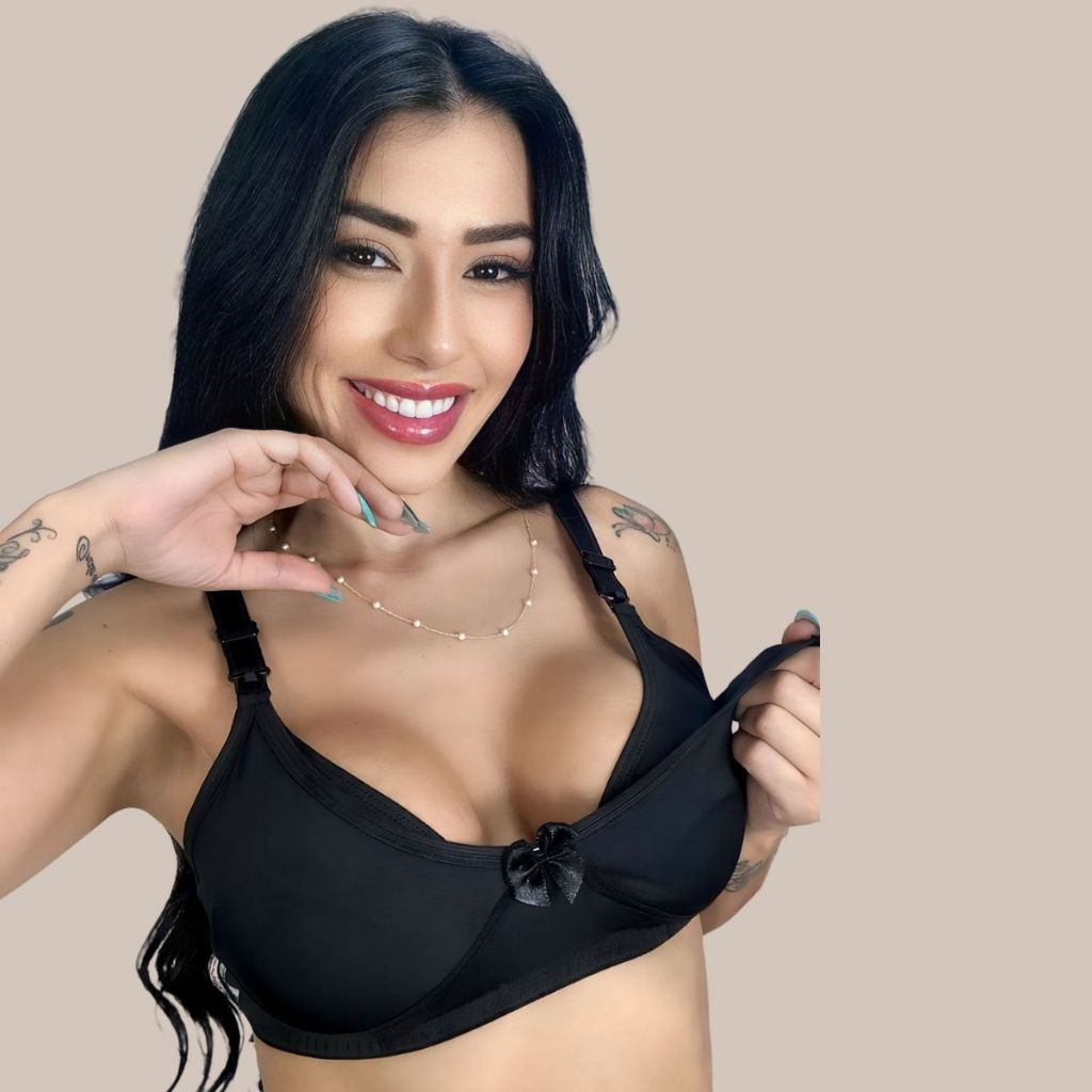 Sutiã Amamentação Alça Abre Fácil Reforçada MICROFIBRA Gestante Grávida. em Oferta na Shopee