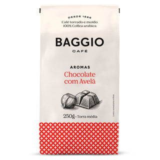 Baggio Café Café Torrado E Moído Aroma De Chocolate Com Avelã 250G em Oferta na Shopee