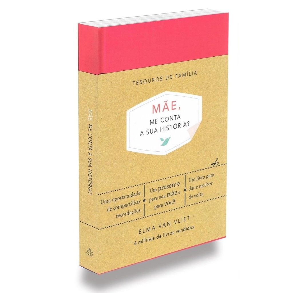 Livro Mãe, me conta sua história? Biografia de uma mãe por  Elma Van Vliet Editora SEXTANTE