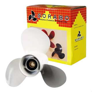Hélice Motor De Popa Yamaha 40hp 11 11. 1/2 Sorabo em Oferta na Shopee
