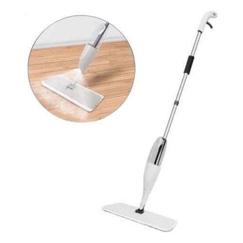 MOP SPRAY Rodo Inteligente Limpeza Vassoura com Microfibra Rodo Magico 360° Esfregão Reservatório