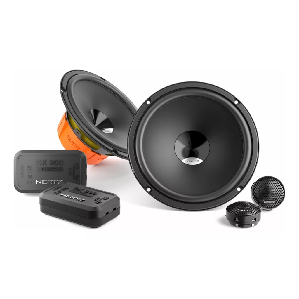 Kit 2 Vias Hertz Dsk 165.3 6 Polegadas 160w Rms alto falante Som Automotivo