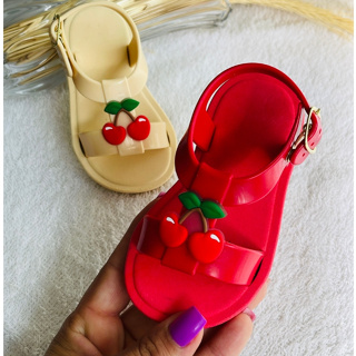 SANDALIA PAPETE INFANTIL MENINAS CEREJA BABY REF.4 em Oferta na Shopee