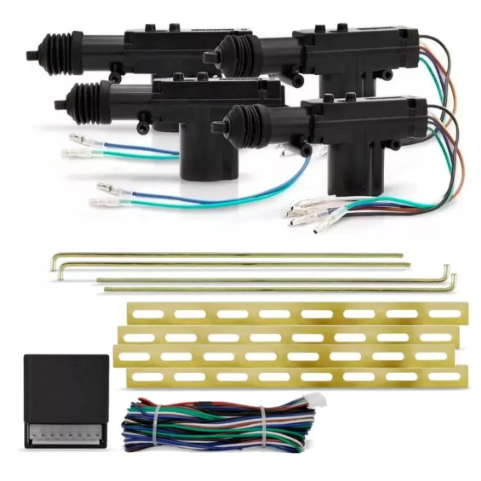 Kit Travas Elétrica Universal 4 Portas Dupla Serventia Serve Em Todos Os Carros