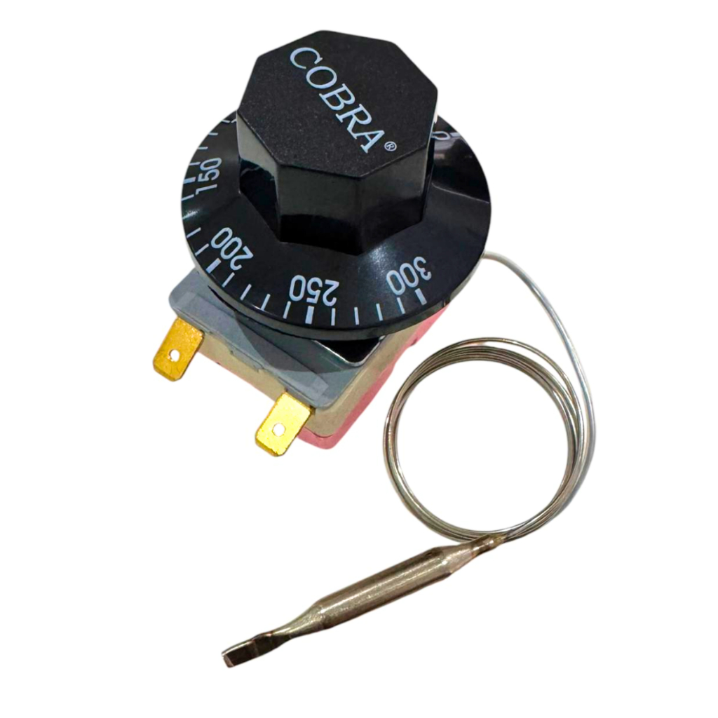 Termostato 16 Amperes 50 a 300 Graus Para Fritadeiras Fornos Elétricos