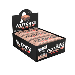 Barra de Proteína Whey Grego Bar 40g Display C/ 12 un - Nutrata em Oferta na Shopee