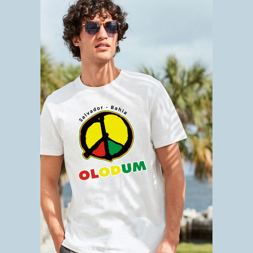 Camiseta Olodum Bahia Carnaval Bahia Camisa Axé Unissex