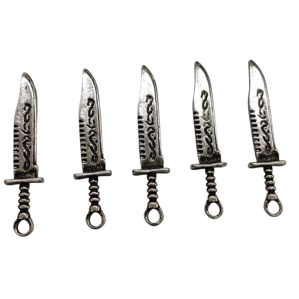 Pingente Facão Faca Adaga Boiadeiro e Baiano - 1 ou 7 Peças em Oferta na Shopee