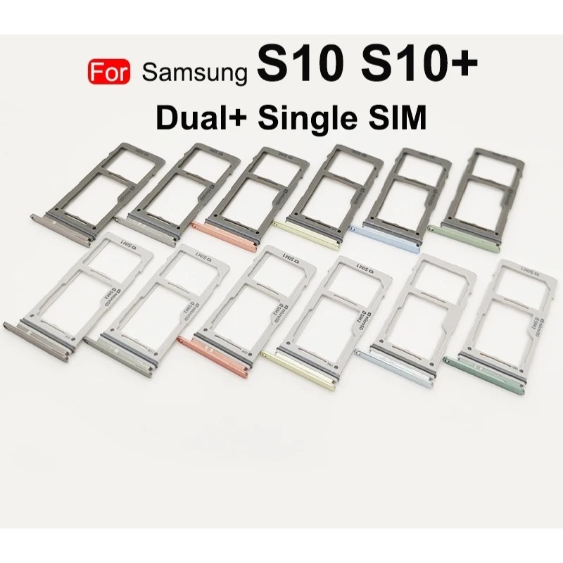 Gaveta Porta Chip Bandeja SIM Card Slot Compatível De Galaxy S10.S10Plus