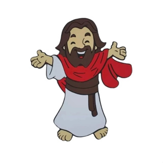 Painel em Eva Jesus, Jesus 60 cm de altura, Decoração de Catequese, Igreja, Religião em Oferta na Shopee