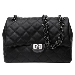 Bolsa Feminina Couro Legítimo Vittal Barbara Design Matelassê