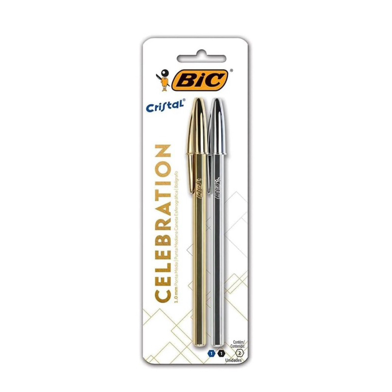 Caneta Premium Cristal Celebration - Bic