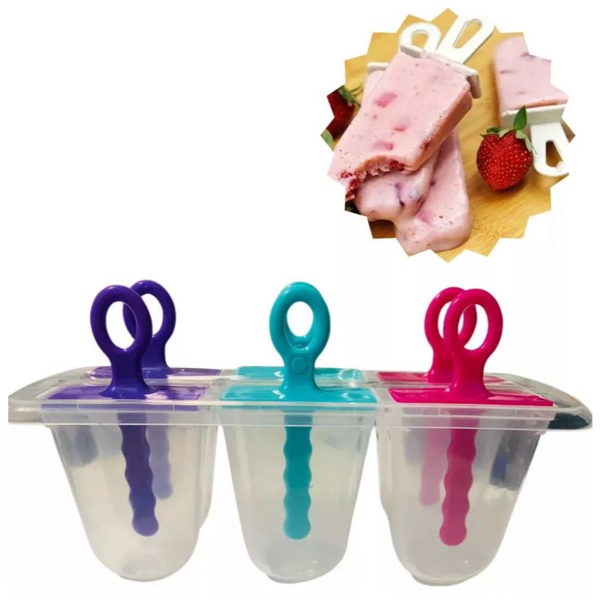 Picoleteira Forma Para Picolé sorvete Com 6 Cavidades ed.