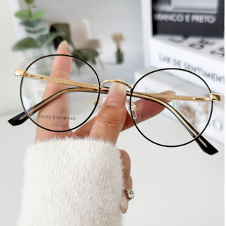 MELINDA MODA Armação Para Óculos de Grau Feminino Metal moda 59295 em Oferta na Shopee