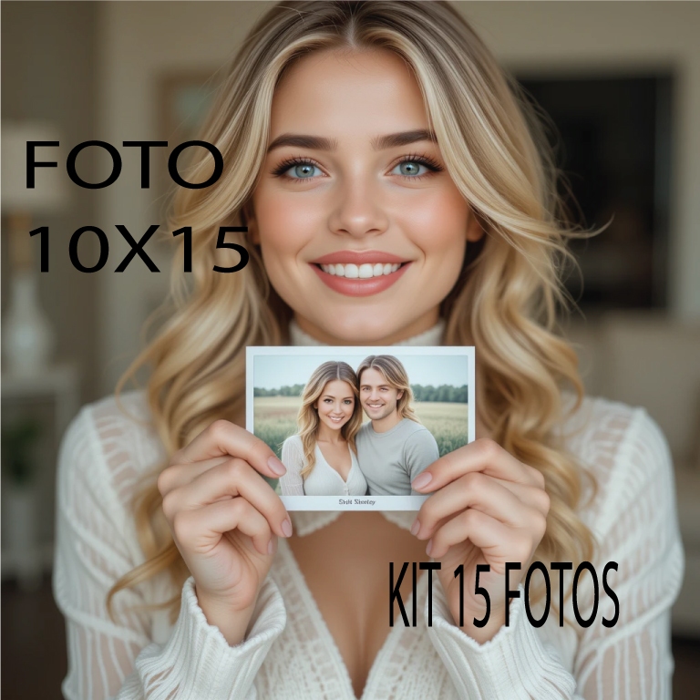 Kit 15 fotos 10x15