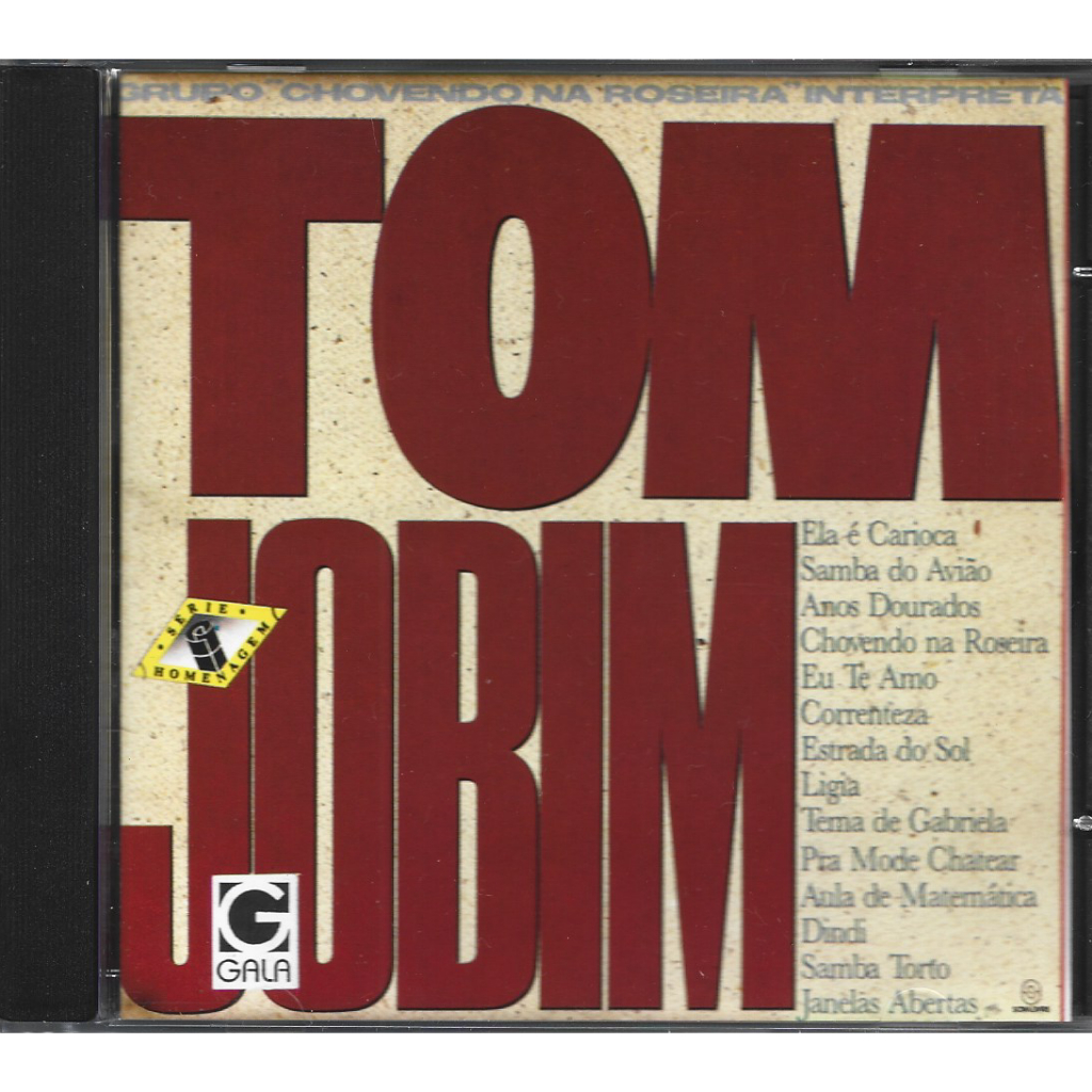 Grupo Chovendo na Roseira - Cd  Interpreta tom Jobim - 1988