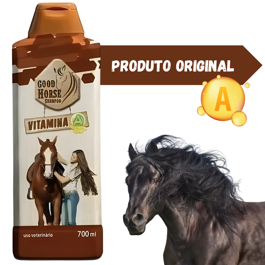 Shampoo Para Cavalo Good Horse TikTok Com Vitamina A 700ml Original Fortalecimento Crescimento Brilho