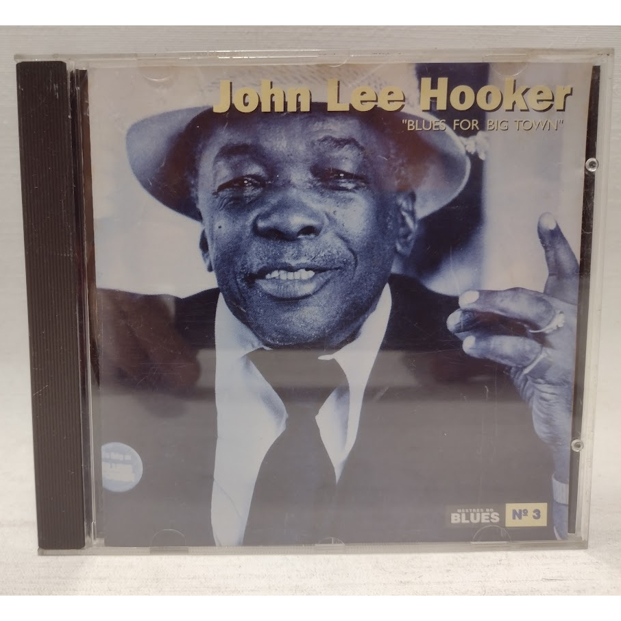 Cd Jonh Lee Hooker Blues For Big Town Zerado!