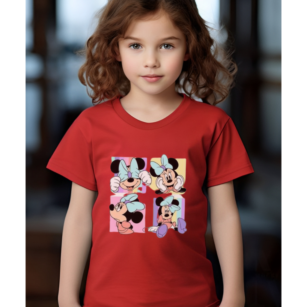 Blusa Camisa Infantil Estampada Feminina Premium