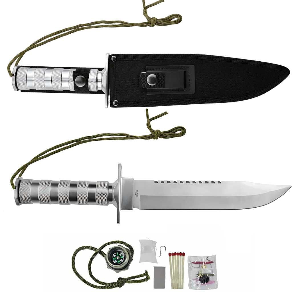 Faca Rambo 2 Original Tatica Militar Facao Excelente Fio