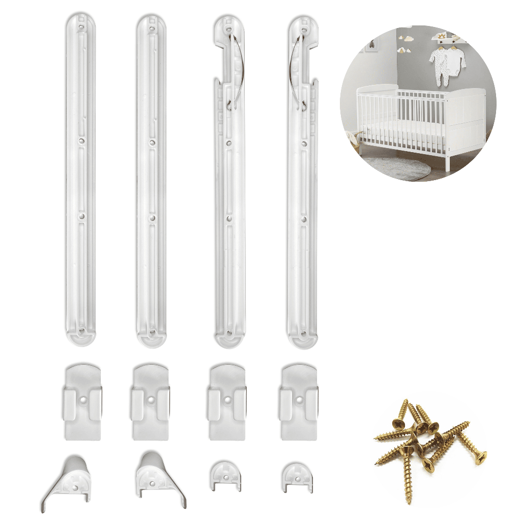 Kit Regulador Para Grade De Berço Universal Americano 20/25mm em Oferta na Shopee