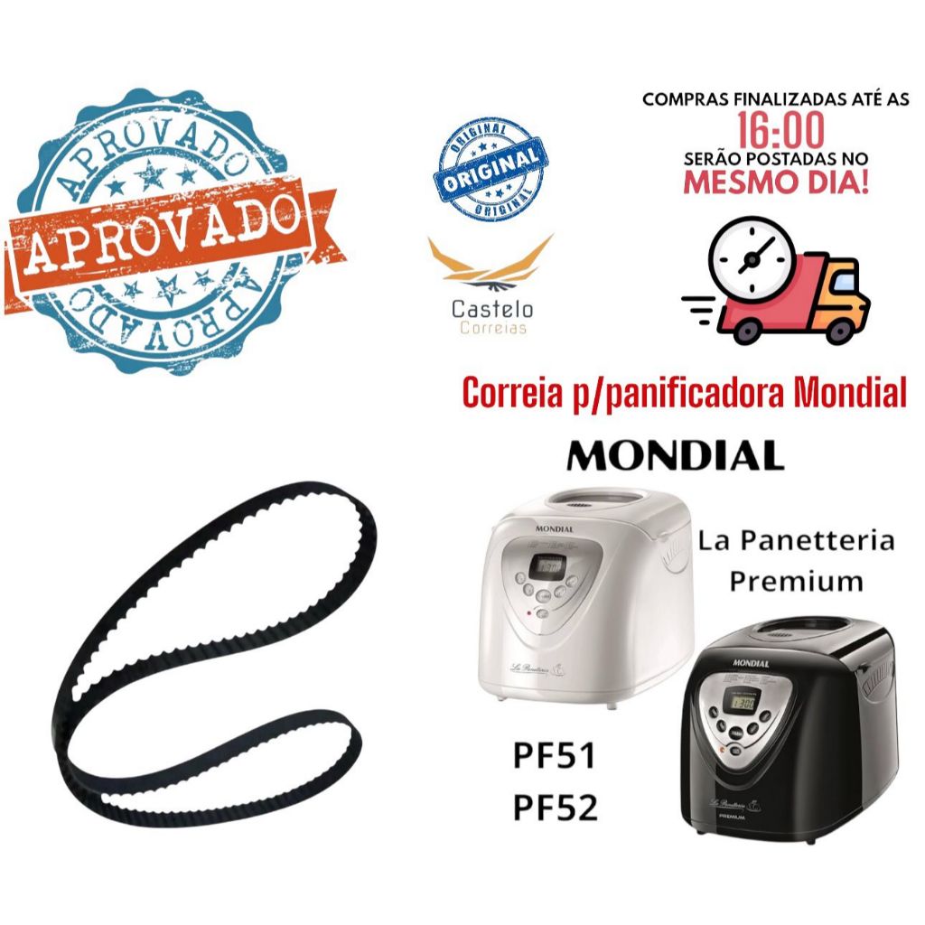 Correia de Panificadora Mondial: Onde Comprar | BuscaProdutos