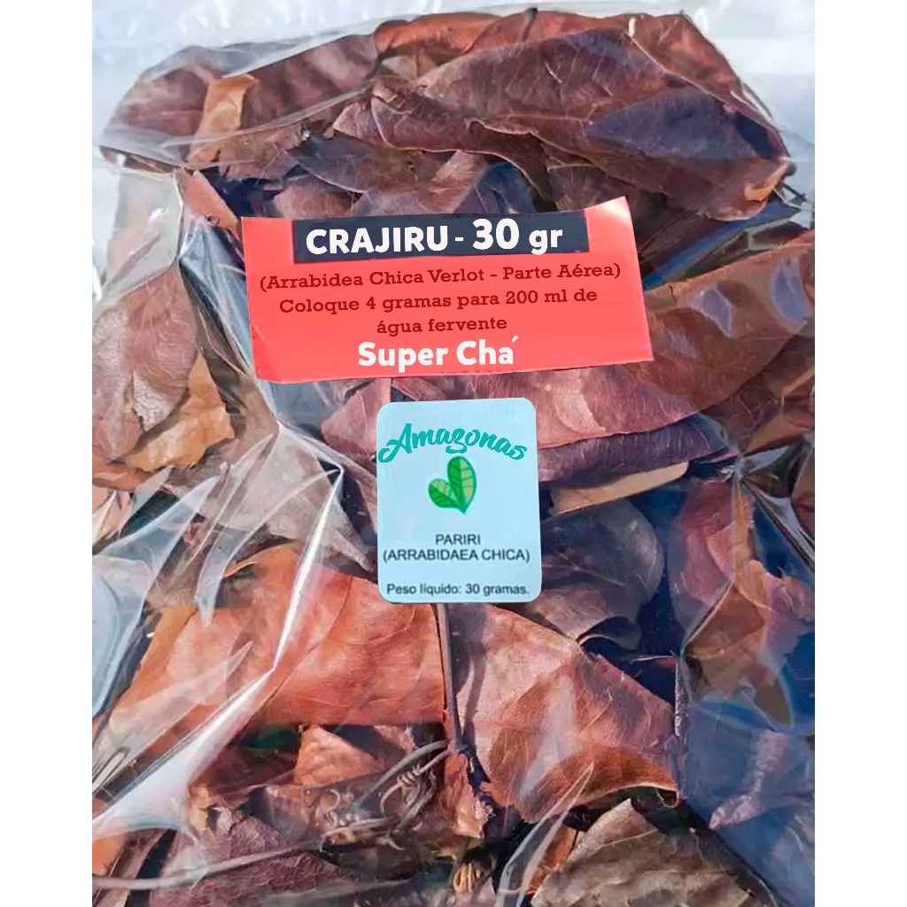 CRAJIRÚ - PARIRI 30 GRAMAS em Oferta na Shopee