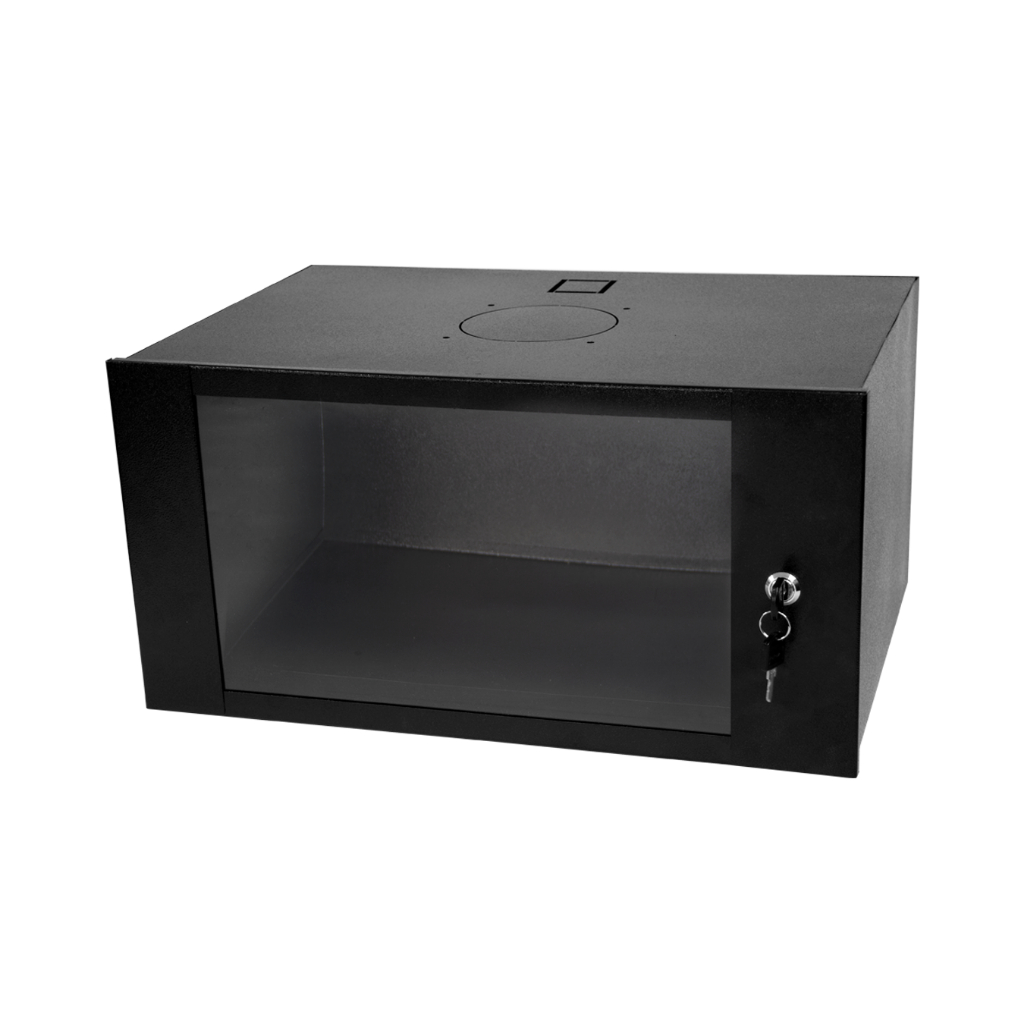 Mini Rack 6u X 350mm 19 Organizador Preto P/ Dvr Intelbras