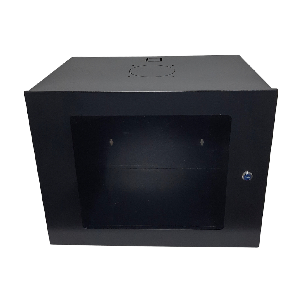 Mini Rack 8u X 350mm 19 Organizador Preto P/ Dvr Intelbras