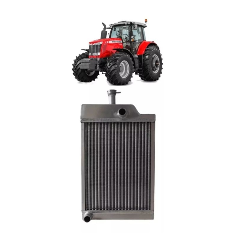 Radiador Trator Massey Ferguson 265 275 285 290 + Tampa