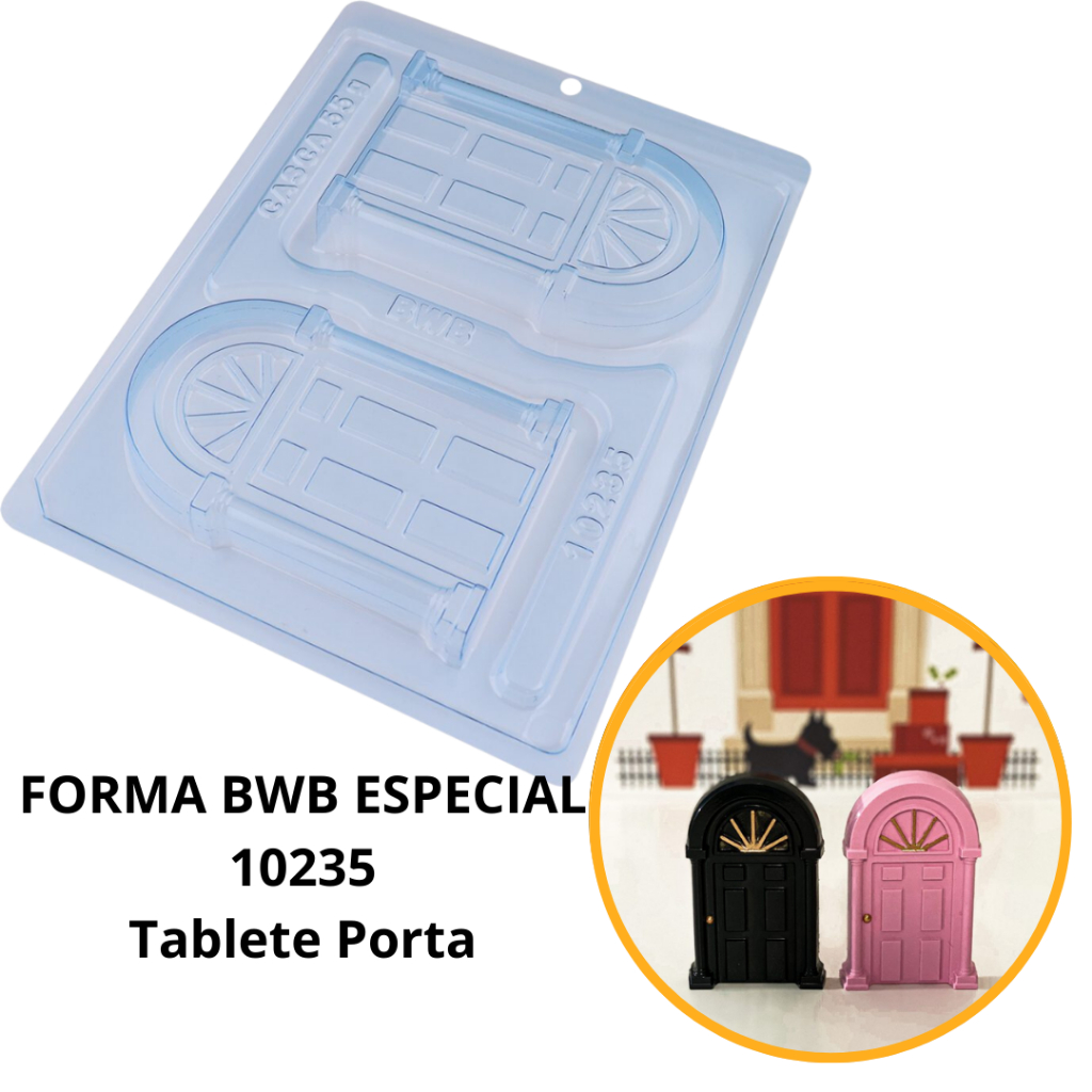 1~4 Forma BWB Tablete Porta, Com Silicone (3 partes) Bombons de Chocolate E Confeitaria- Cód. 10235 (CHOCO) em Oferta na Shopee